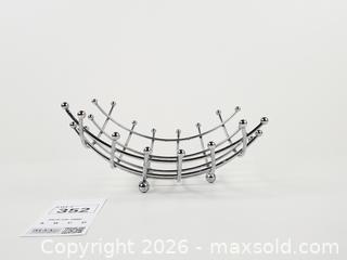 MaxSold Auction: Vintage Atomic Space Age Chrome Wire Fruit Basket - Toronto (Ontario, Canada) PARTNER MANAGED Downsizing Online Auction - Esandar Drive (STORAGE)