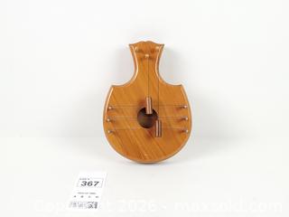 MaxSold Auction: Vintage Handcrafted Asian Teak Wood Door Harp - Toronto (Ontario, Canada) PARTNER MANAGED Downsizing Online Auction - Esandar Drive (STORAGE)