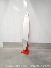 MaxSold Auction: Vintage Tall Lipstick Floor Mirror - Red - Toronto (Ontario, Canada) PARTNER MANAGED Downsizing Online Auction - Esandar Drive (STORAGE)