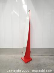MaxSold Auction: Vintage Tall Lipstick Floor Mirror - Red - Toronto (Ontario, Canada) PARTNER MANAGED Downsizing Online Auction - Esandar Drive (STORAGE)