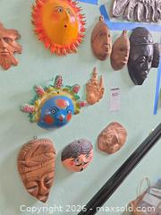 MaxSold Auction: (11) Wall Masks and Wall Art - Baltimore (Maryland, USA) PARTNER MANAGED Estate Sale Online Auction - Ken Oak Road