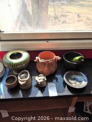 MaxSold Auction: Assorted Ceramic Pottery: Vases, Bowls & Decorative Fruit - Baltimore (Maryland, USA) PARTNER MANAGED Estate Sale Online Auction - Ken Oak Road