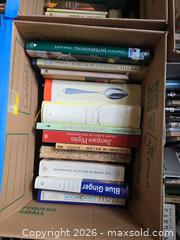 MaxSold Auction: Assorted Cookbooks, Gardening, Fiction & Travel Books (51-100) - Baltimore (Maryland, USA) PARTNER MANAGED Estate Sale Online Auction - Ken Oak Road