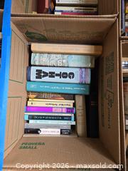 MaxSold Auction: Assorted Cookbooks, Gardening, Fiction & Travel Books (51-100) - Baltimore (Maryland, USA) PARTNER MANAGED Estate Sale Online Auction - Ken Oak Road