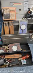 MaxSold Auction: Assorted Hand Tools & Measuring Instruments in Metal Toolbox - Baltimore (Maryland, USA) PARTNER MANAGED Estate Sale Online Auction - Ken Oak Road