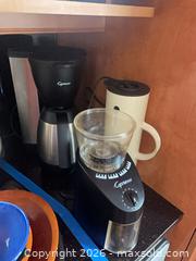 MaxSold Auction: Capresso Coffee Grinder & Drip Coffee Maker - Baltimore (Maryland, USA) PARTNER MANAGED Estate Sale Online Auction - Ken Oak Road