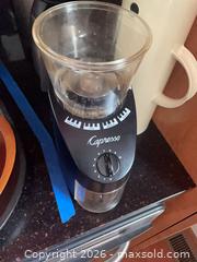 MaxSold Auction: Capresso Coffee Grinder & Drip Coffee Maker - Baltimore (Maryland, USA) PARTNER MANAGED Estate Sale Online Auction - Ken Oak Road