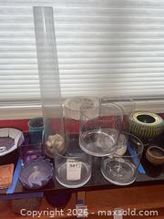 MaxSold Auction: Glass Cylinder Vases/ planters - Baltimore (Maryland, USA) PARTNER MANAGED Estate Sale Online Auction - Ken Oak Road