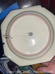 MaxSold Auction: Hand-Painted Multi-Color Serving Platter and decorative plates  - Baltimore (Maryland, USA) PARTNER MANAGED Estate Sale Online Auction - Ken Oak Road