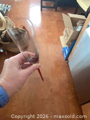 MaxSold Auction: Lot of 6 Blown Glass Pieces Over champagne flutes  - Baltimore (Maryland, USA) PARTNER MANAGED Estate Sale Online Auction - Ken Oak Road