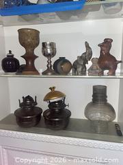 MaxSold Auction: Lot of Decorative Ceramic, Glass & Metal Lighting Parts - Baltimore (Maryland, USA) PARTNER MANAGED Estate Sale Online Auction - Ken Oak Road