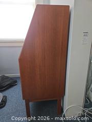 MaxSold Auction: Mid-Century Teak Secretary Desk / Bureau - Baltimore (Maryland, USA) PARTNER MANAGED Estate Sale Online Auction - Ken Oak Road