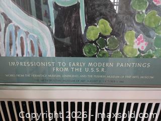 MaxSold Auction: Mirror and Framed Print: Floral and Goldfish Still Life, Thin Metal Frame - Baltimore (Maryland, USA) PARTNER MANAGED Estate Sale Online Auction - Ken Oak Road