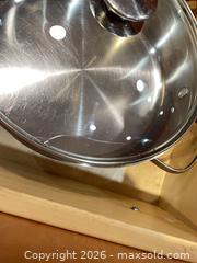 MaxSold Auction: Mixed Individual Pans with Multiple Lids (4–6 Pieces) - Baltimore (Maryland, USA) PARTNER MANAGED Estate Sale Online Auction - Ken Oak Road