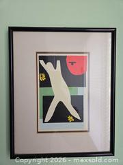 MaxSold Auction: Multiple Artworks: Figurative Beach & Abstract Geometric  - Baltimore (Maryland, USA) PARTNER MANAGED Estate Sale Online Auction - Ken Oak Road