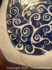 MaxSold Auction: Ozol Ceramic Pottery Set, 7 Pieces (Bowl, Platter, Jar, Planter) - Baltimore (Maryland, USA) PARTNER MANAGED Estate Sale Online Auction - Ken Oak Road