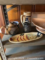 MaxSold Auction: Ozol Decorative Pottery Lot – Finished & Unglazed Pieces - Baltimore (Maryland, USA) PARTNER MANAGED Estate Sale Online Auction - Ken Oak Road