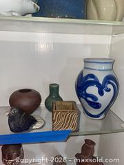 MaxSold Auction: Ozol Glazed Ceramic Decor, Vase for Flowers - Baltimore (Maryland, USA) PARTNER MANAGED Estate Sale Online Auction - Ken Oak Road