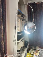 MaxSold Auction: Polished Chrome Arc Wall Lamp, 19" Height - Baltimore (Maryland, USA) PARTNER MANAGED Estate Sale Online Auction - Ken Oak Road