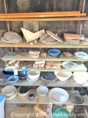 MaxSold Auction: Pottery and Unfinished Pottery - Baltimore (Maryland, USA) PARTNER MANAGED Estate Sale Online Auction - Ken Oak Road