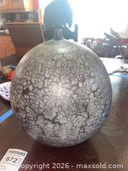 MaxSold Auction: Raku-Fired Ceramic Decorative Vase by Susan David - Baltimore (Maryland, USA) PARTNER MANAGED Estate Sale Online Auction - Ken Oak Road