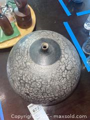 MaxSold Auction: Raku-Fired Ceramic Decorative Vase by Susan David - Baltimore (Maryland, USA) PARTNER MANAGED Estate Sale Online Auction - Ken Oak Road