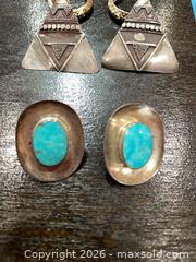 MaxSold Auction: Sterling Silver 925 Earrings Lot — Studs & Hoops - Baltimore (Maryland, USA) PARTNER MANAGED Estate Sale Online Auction - Ken Oak Road