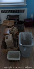 MaxSold Auction: Stools, Baskets, Laundry Bin - Baltimore (Maryland, USA) PARTNER MANAGED Estate Sale Online Auction - Ken Oak Road