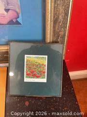 MaxSold Auction: Three+ Framed Art Prints, Assorted Sizes 14x12 to 5x5 - Baltimore (Maryland, USA) PARTNER MANAGED Estate Sale Online Auction - Ken Oak Road