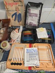 MaxSold Auction: Vintage Sewing & Knitting Supplies, Fabric and Patterns - Baltimore (Maryland, USA) PARTNER MANAGED Estate Sale Online Auction - Ken Oak Road