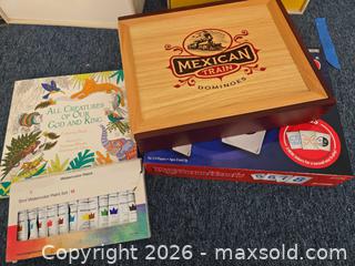 MaxSold Auction: Vintage Toys & Games Lot — Crayola, Scrabble, Rummikub, Dominoes - Baltimore (Maryland, USA) PARTNER MANAGED Estate Sale Online Auction - Ken Oak Road