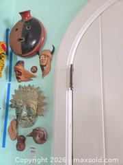 MaxSold Auction: Wall Art, Masks and Other (8 pieces total) - Baltimore (Maryland, USA) PARTNER MANAGED Estate Sale Online Auction - Ken Oak Road