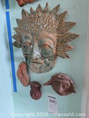 MaxSold Auction: Wall Art, Masks and Other (8 pieces total) - Baltimore (Maryland, USA) PARTNER MANAGED Estate Sale Online Auction - Ken Oak Road