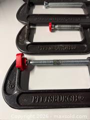 MaxSold Auction: C-clamp lot  - Lower Moreland Township (Pennsylvania, USA) SELLER MANAGED Downsizing Online Auction - Huntingdon Pike