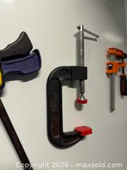 MaxSold Auction: C-clamp lot  - Lower Moreland Township (Pennsylvania, USA) SELLER MANAGED Downsizing Online Auction - Huntingdon Pike