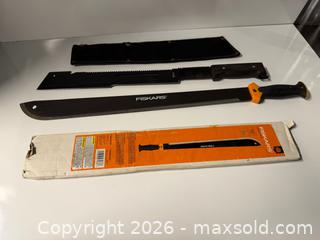 MaxSold Auction: Fiskars machete  - Lower Moreland Township (Pennsylvania, USA) SELLER MANAGED Downsizing Online Auction - Huntingdon Pike
