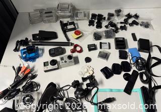 MaxSold Auction: GoPro lot  - Lower Moreland Township (Pennsylvania, USA) SELLER MANAGED Downsizing Online Auction - Huntingdon Pike