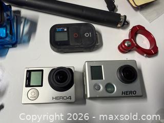 MaxSold Auction: GoPro lot  - Lower Moreland Township (Pennsylvania, USA) SELLER MANAGED Downsizing Online Auction - Huntingdon Pike