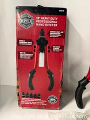 MaxSold Auction: Hand riveter and laser level - Lower Moreland Township (Pennsylvania, USA) SELLER MANAGED Downsizing Online Auction - Huntingdon Pike