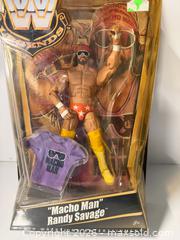 MaxSold Auction: Mattel WWE Legends Series 5 "Macho Man" Randy Savage action figure.  - Lower Moreland Township (Pennsylvania, USA) SELLER MANAGED Downsizing Online Auction - Huntingdon Pike