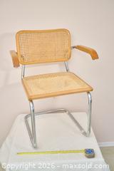 MaxSold Auction: Set of 4 Mid-Century Modern Cane & Chrome Dining/Arm Chairs - London (Ontario, Canada) SELLER MANAGED Estate Sale Online Auction - Berkshire Court (CONDO)