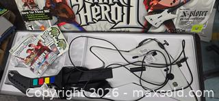 MaxSold Auction: Guitar Hero II Guitar controller in Box Xbox 360 - Toronto (Ontario, Canada) SELLER MANAGED Reseller Online Auction - Cranfield Road