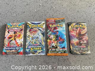 MaxSold Auction: Pokemon Sealed Booster Lot 13  - Vancouver (British Columbia, Canada) SELLER MANAGED Estate Sale Online Auction -  East 7th Avenue (STORAGE)