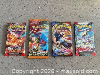 MaxSold Auction: Pokemon Sealed Booster Lot 30  - Vancouver (British Columbia, Canada) SELLER MANAGED Estate Sale Online Auction -  East 7th Avenue (STORAGE)