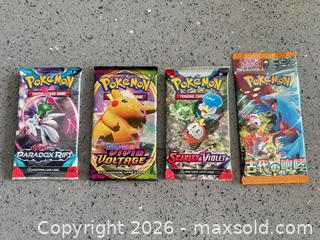 MaxSold Auction: Pokemon Sealed Booster Lot 31  - Vancouver (British Columbia, Canada) SELLER MANAGED Estate Sale Online Auction -  East 7th Avenue (STORAGE)