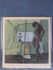 MaxSold Auction: ALEX COLVILLE 1963 POSTER / OFFSET PRINT, FRAMED - Toronto (Ontario, Canada) SELLER MANAGED Downsizing Online Auction - St Edmunds Drive
