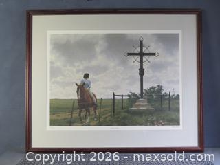 MaxSold Auction: ALEX COLVILLE 'FRENCH CROSS' LIMITED EDITION SERIGRAPH PRINT NO. 280 - Toronto (Ontario, Canada) SELLER MANAGED Downsizing Online Auction - St Edmunds Drive