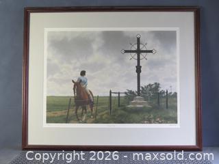 MaxSold Auction: ALEX COLVILLE 'FRENCH CROSS' LIMITED EDITION SERIGRAPH PRINT NO. 280 - Toronto (Ontario, Canada) SELLER MANAGED Downsizing Online Auction - St Edmunds Drive