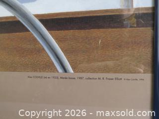 MaxSold Auction: ALEX COLVILLE "MARÉE BASSE (LOW TIDE)" FRAMED MUSEUM PRINT  - Toronto (Ontario, Canada) SELLER MANAGED Downsizing Online Auction - St Edmunds Drive