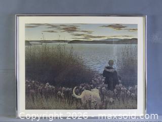 MaxSold Auction: ALEX COLVILLE PRINT 'DOG, BOY, AND ST. JOHN RIVER' (REPRODUCTION) - Toronto (Ontario, Canada) SELLER MANAGED Downsizing Online Auction - St Edmunds Drive